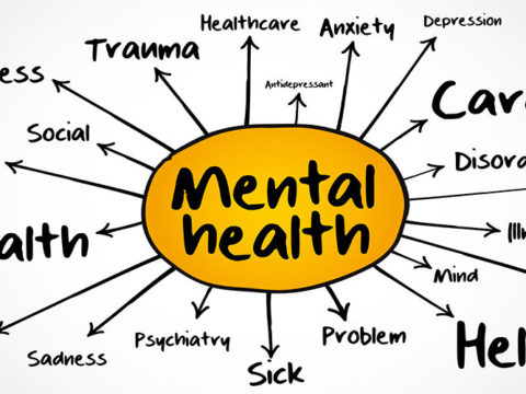 State of Mental Health MENTAL health word cloud