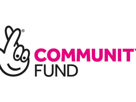 Trowbridge Service Users Group celebrates after receiving Β£3600 of National Lottery funding to support those living with mental illness in Trowbridge. Lottery logo for funding recieved