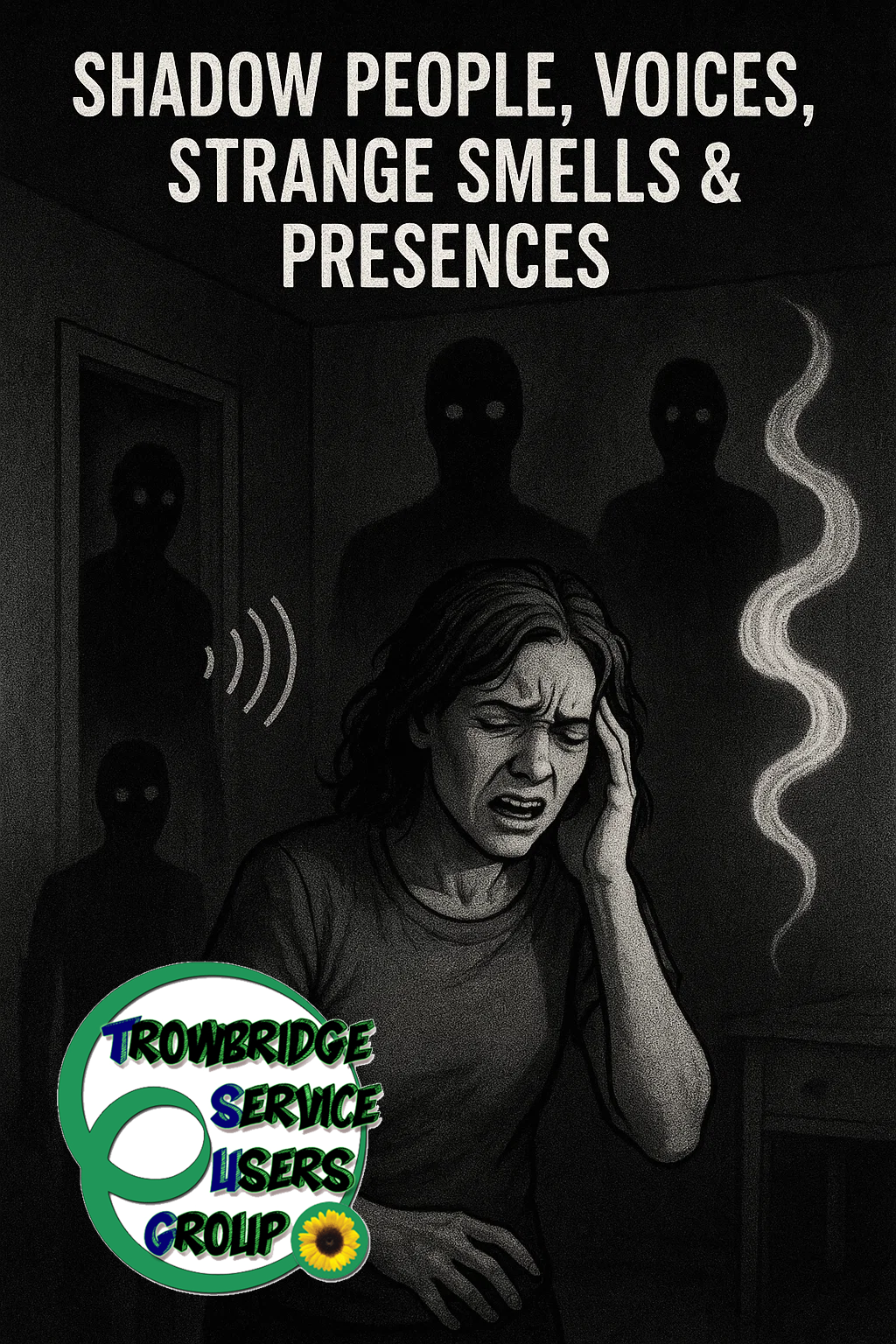 Shadow People, Voices, Strange Smells & Presences in BPD: What’s Going On? Some people with BPD describe seeing brief glimpses of "shadow people" — dark shapes just out of sight, especially during moments of stress, panic, or exhaustion. Others describe a strong sense of being watched, even when alone.
