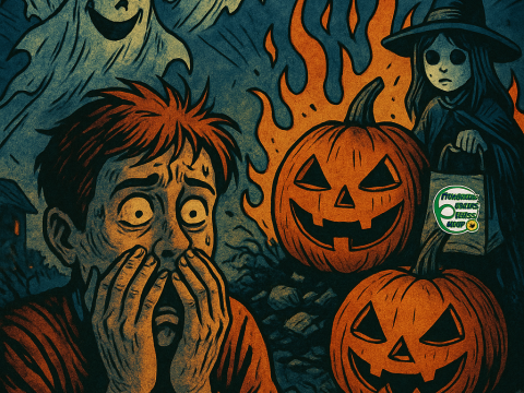 Samhainophobia: the fear of Halloween Samhainophobia is the extreme fear of Halloween, which can be triggered by things associated with the holiday such as ghosts, pumpkins, and costumes. This specific phobia is characterized by intense anxiety and panic that can lead to physical symptoms like sweating or shortness of breath. It can stem from a past traumatic experience related to Halloween and can be managed through therapy and other coping mechanisms