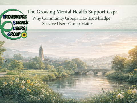 The Growing Mental Health Support Gap: Why Community Groups Like Trowbridge Service Users Group Matter Community-led initiatives like the Trowbridge Service Users Group play an increasingly important role in bridging gaps in formal services. Research has shown that peer support can offer several benefits: Reduced isolation Improved self-confidence Shared lived experience and understanding Encouragement to access professional help Early support before crisis escalation