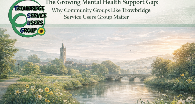 The Growing Mental Health Support Gap: Why Community Groups Like Trowbridge Service Users Group Matter Community-led initiatives like the Trowbridge Service Users Group play an increasingly important role in bridging gaps in formal services. Research has shown that peer support can offer several benefits: Reduced isolation Improved self-confidence Shared lived experience and understanding Encouragement to access professional help Early support before crisis escalation