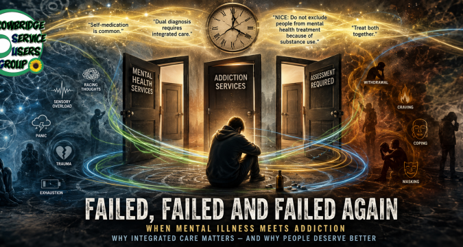 Failed, Failed and Failed Again: When Mental Illness Meets Addiction mental health self medication