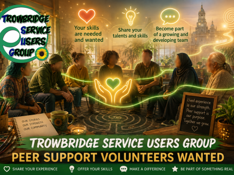 Turn Your Lived Experience Into Hope for Others Voluteer days trustee requritment