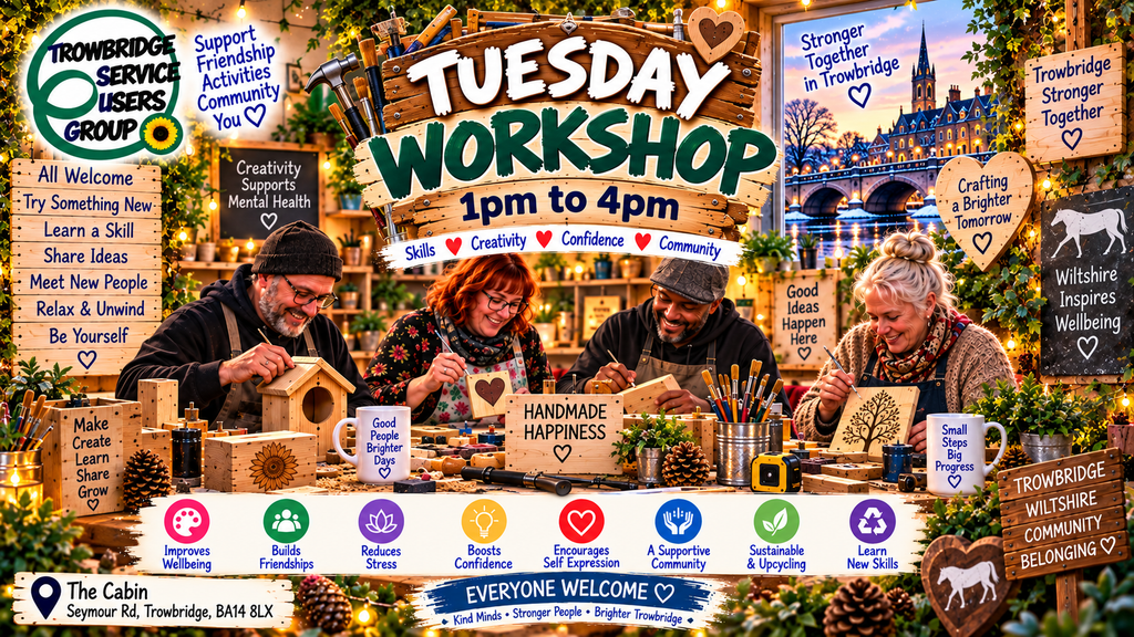 Tuesday Morning Drop In and Woodworking Workshop